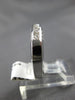 ESTATE .81CT ROUND DIAMOND 14KT WHITE GOLD 3D 7 STONE ANNIVERSARY RING #16954