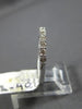 ESTATE .40CT ROUND DIAMOND 14KT WHITE GOLD 3D CLASSIC 11 STONE ANNIVERSARY RING