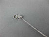 ESTATE WIDE .35CT DIAMOND 18KT WHITE GOLD CLASSIC OPEN FILIGREE FLOWER BRACELET
