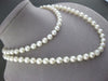 ESTATE 14K YELLOW GOLD SINGLE STRAND AAA NATURAL SOUTH SEA PEARL NECKLACE #21672