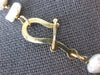 ANTIQUE EXTRA LONG AAA BAROQUE PEARL 14KT YELLOW GOLD 3D CLASSIC LOVE NECKLACE