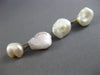 ANTIQUE LARGE PEARL 14K YELLOW GOLD 3D CLASSIC BAROQUE DOUBLE SIDED CUFFLINKS