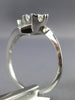 ANTIQUE LARGE 1.26CT OLD MINE DIAMOND PLATINUM WEDDING ANNIVERSARY RING #11141