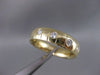 ESTATE .40CTW DIAMOND 14K Y GOLD MENS WEDDING BAND ETERNITY RING 5MM 9.00 #16647