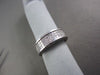 ESTATE 7MM ETERNITY PRINCESS 3.27CT DIAMOND 18KT WHITE GOLD RING EXCEPTIONAL!!!!
