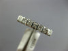 .53CT DIAMOND 14KT WHITE GOLD 3D 7 STONE PRINCESS WEDDING ANNIVERSARY RING #1223