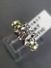 ANTIQUE .70CT OLD MINE DIAMOND 14K WHITE & YELLOW GOLD 3D ENGAGEMENT RING #21917