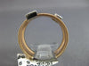 ESTATE WIDE .18CT DIAMOND 14K WHITE & ROSE GOLD 3D SQUARE MESH FLEXIBLE FUN RING