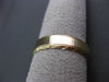 ANTIQUE 14KT YELLOW GOLD FILIGREE CLASSIC WEDDING ANNIVERSARY RING 5mm #23526