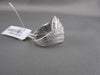 ANTIQUE WIDE 2.15CT DIAMOND 18KT WHITE GOLD FILIGREE MULTI ROW ANNIVERSARY RING
