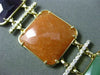 ESTATE WIDE & LONG 1.45CT DIAMOND & AAA MULTI GEM 14KT WHITE 3D SQUARE BRACELET