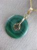 ESTATE AAA AGATE 14KT WHITE GOLD 3D HANDCRAFTED CHINESE LUCKY PENDANT #26491