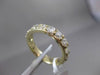 ESTATE 2.55CT ROUND DIAMOND 14KT YELLOW GOLD CHANNEL ETERNITY ANNIVERSARY RING