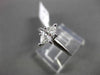 ESTATE .50CT DIAMOND 14KT WHITE GOLD CLASSIC SOLITAIRE MARQUISE ENGAGEMENT RING
