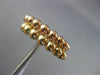 ESTATE 14KT YELLOW & ROSE GOLD HANDCRAFTED DOUBLE ETERNITY BEADED STACKABLE RING