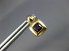 ESTATE .80CT AAA AMETHYST 14KT YELLOW GOLD 3D CLASSIC SQUARE STUD EARRINGS