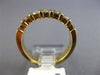 .73CT DIAMOND 14KT YELLOW GOLD 3D 7 STONE SEMI ETERNITY WEDDING ANNIVERSARY RING
