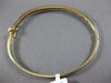 ESTATE 1.0CT DIAMOND 14KT YELLOW GOLD 3D CLASSIC SEMI ETERNITY BANGLE BRACELET