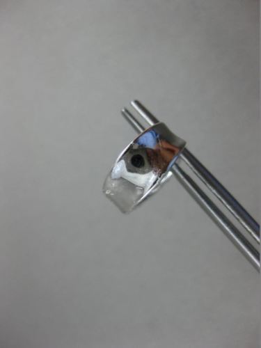 ESTATE 6mm .87CT DIAMOND 14KT WHITE GOLD 3D MULTI ROW MICRO PAVE HUGGIE EARRINGS