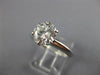 LARGE TIFFANY & CO GIA 1.52CT DIAMOND PLATINUM GOLD ENGAGEMENT RING E VS2 #26497