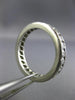 ESTATE 2.0CT DIAMOND PLATINUM 3D CLASSIC CHANNEL ROUND ETERNITY ANNIVERSARY RING