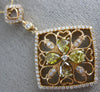 ESTATE LARGE 1.43CT MULTI COLOR FANCY DIAMOND 18K ROSE GOLD 3D FLOWER PENDANT