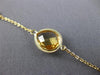 ESTATE LARGE 16.21CT AAA MULTI GEM 14K YELLOW GOLD TEAR DROP PEAR SHAPE NECKLACE