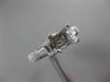 ESTATE 1.13CT DIAMOND 14K WHITE GOLD 4 PRONG FILIGREE SEMI MOUNT ENGAGEMENT RING