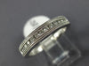 ESTATE .25CT DIAMOND 14K WHITE GOLD 3D CLASSIC MILGRAIN CHANNEL ANNIVERSARY RING