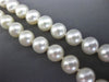 ESTATE AAA 8MM SOUTH SEA PEARL 14KT WHITE GOLD 3D CLASSIC NECKLACE #26211