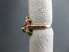 ANTIQUE WIDE .70CT DIAMOND & AAA RUBY 14KT WHITE & ROSE GOLD FLOWER RING #1663