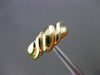 ESTATE 14KT YELLOW GOLD 3D CLASSIC MULTI WAVE FUN RING BEAUTIFUL 7mm #24509