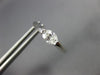 ESTATE 1.30CT DIAMOND 14KT WHITE GOLD 3D SOLITAIRE MARQUISE HUGGIE HOOP EARRINGS