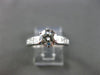 ESTATE 1.45CT ROUND DIAMOND 14KT WHITE GOLD SOLITAIRE ENGAGEMENT RING #22131