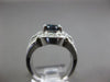 ESTATE LARGE 2.92CT DIAMOND & AAA ALEXANDRITE 14KT WHITE GOLD 3D ENGAGEMENT RING