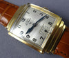 ANTIQUE ELGIN DE LUXE 14KT YELLOW GOLD SQUARE MECHANICAL MENS WATCH #2501