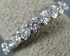 .86CT DIAMOND 14KT WHITE GOLD 3D 3mm SHARE PRONG SEMI ETERNITY ANNIVERSARY RING