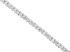ESTATE 2.0CT ROUND DIAMOND 14KT WHITE GOLD 3D FOUR PRONG CLASSIC TENNIS BRACELET