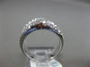 ESTATE WIDE .55CT DIAMOND 18KT WHITE GOLD 3D FILIFREE LOVE KNOT ANNIVERSARY RING