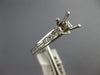 .30CT DIAMOND 14K WHITE GOLD ROUND FILIGREE SEMI MOUNT ENGAGEMENT RING #1330
