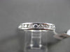 ESTATE 1.15CT ROUND DIAMOND 14KT WHITE GOLD CLASSIC CHANNEL ETERNITY RING 3.5mm