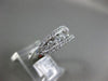ESTATE .75CT DIAMOND 14KT WHITE GOLD 3D SEVEN STONE GRADUATING ANNIVERSARY RING