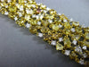 ESTATE LARGE 27.13CT MULTI COLOR DIAMOND 18K 2 TONE GOLD CLUSTER TENNIS BRACELET