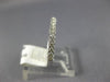ESTATE .24CT DIAMOND 14KT WHITE GOLD SEMI ETERNITY COMFORT FIT ANNIVERSARY RING