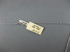 ESTATE .22CT BAGUETTE DIAMOND 18KT WHITE GOLD 3D CLASSIC NECKLACE