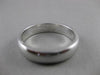 ESTATE WIDE 14KT WHITE GOLD CLASSIC WEDDING ANNIVERSARY BAND RING 5mm #23157