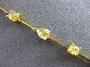ESTATE EXTRA LARGE 26.99CT WHITE & FANCY YELLOW DIAMOND 18K 2 TONE GOLD NECKLACE