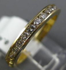 ESTATE .46CT DIAMOND 14KT YELLOW GOLD CLASSIC FILIGREE WEDDING ANNIVERSARY RING