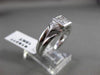 ESTATE .38CT PRINCESS & ROUND CUT DIAMOND 18KT WHITE GOLD FRIENDSHIP RING #18277