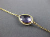 ESTATE LARGE 16.21CT AAA MULTI GEM 14K YELLOW GOLD TEAR DROP PEAR SHAPE NECKLACE